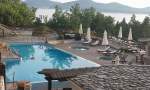 Pool bar, Naiades hotel: Plastiras lake hotels rooms accommodation suites Neochori Karditsa